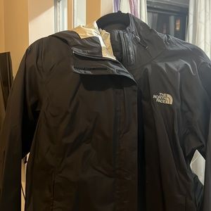 The North Face rain jacket